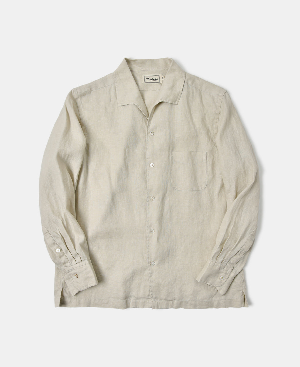 COLLARED LONG SLEEVE SHIRT ROME RETRO