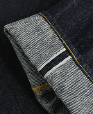 Hem Detail of Denim Jeans