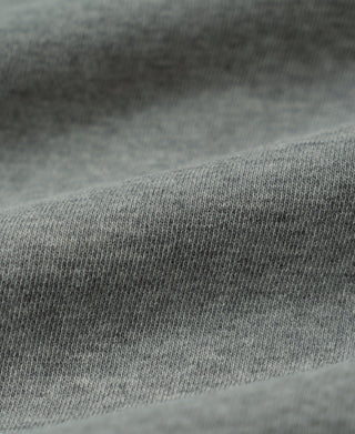 Vintage Baseball Collar Quarter-Zip Sweatshirt - Gray