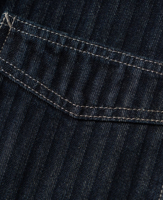 1920s Herringbone Denim Work Jacket