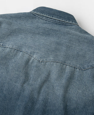 1950's 슬러브 데님 웨스턴 셔츠