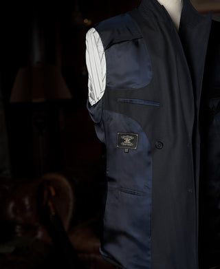 1930s Herringbone Double-Breasted Suit Jacket