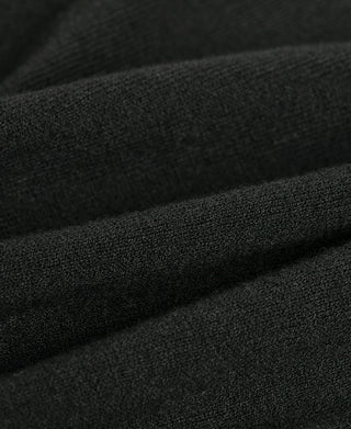 Lot 925 High-Twist Cotton Knit Polo - Black