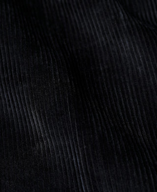 12.5 oz 8 Wale Corduroy Trousers - Black
