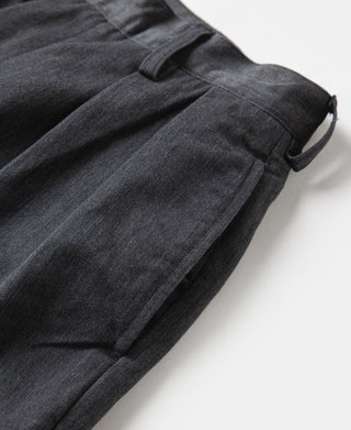 1930s IVY Style Double Pleated Chino Trousers