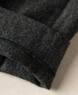 1930s Old Hollywood High-Waisted Wool Trousers