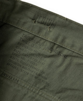 1947 1st 838A OD7 Fatigue Utility Pants