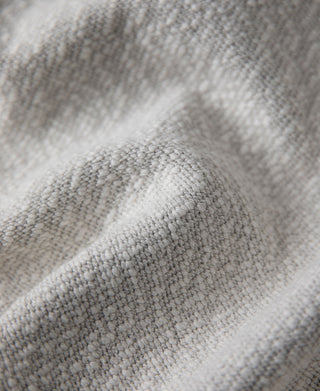 1950s Heavyweight Cotton Fleece Hoodie - Light Gray
