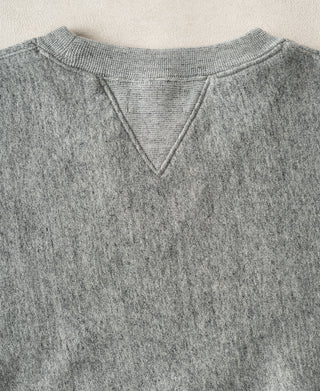Heavyweight Double V-Gusset Tubular Sweatshirt - Heather Gray