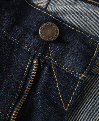 13.2 oz Embroidered Pocket Denim Jeans - Prewashed