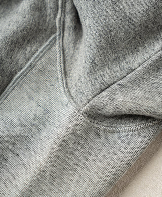 Heavyweight Double V-Gusset Tubular Sweatshirt - Heather Gray