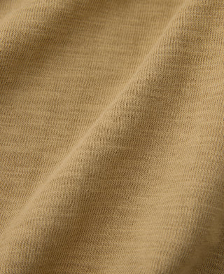 Heavyweight US Cotton Gusset Tubular T-Shirt - Sand