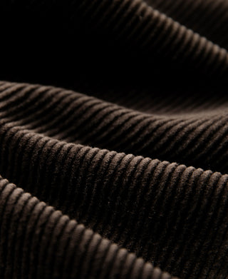 1960s Double Pleated Corduroy Trousers - Brown