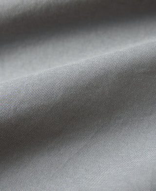 Gray oxford shirt fabric weave close-up