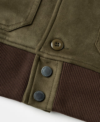 1920s Type A-1 Faux Suede Jacket