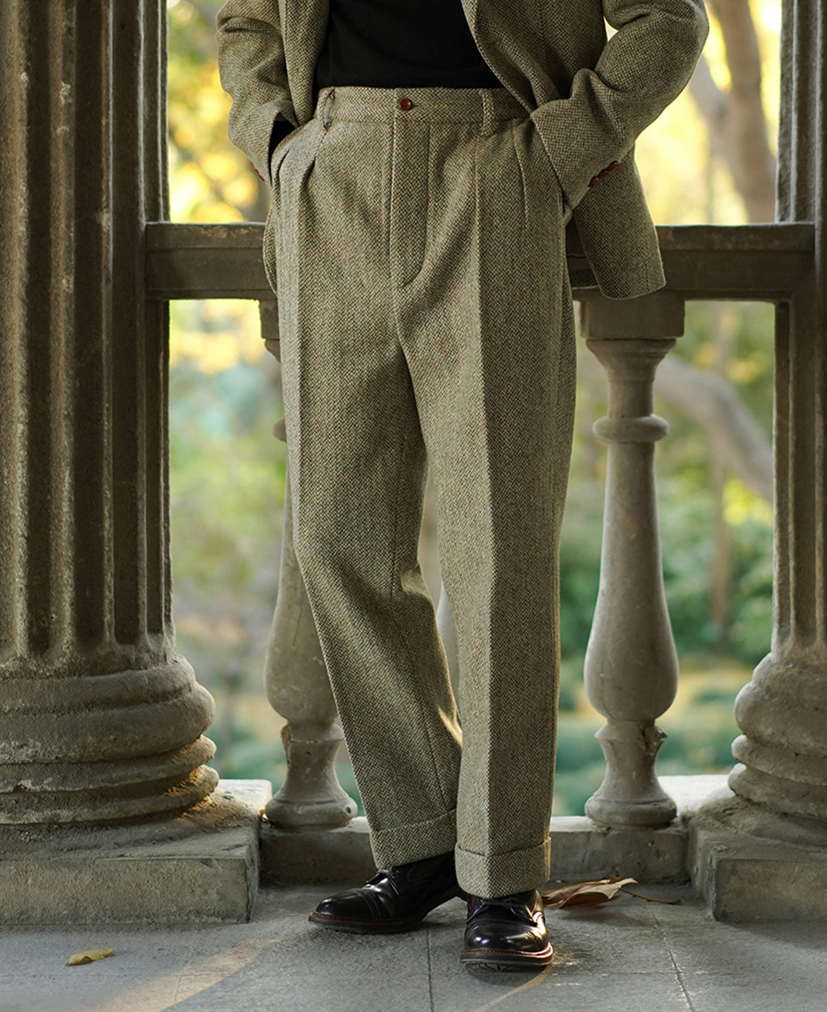 1930s Tweed Casual Suit Trousers