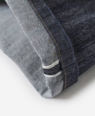 1870s 15 oz Herringbone Selvedge Denim Work Jeans - Simplified Version
