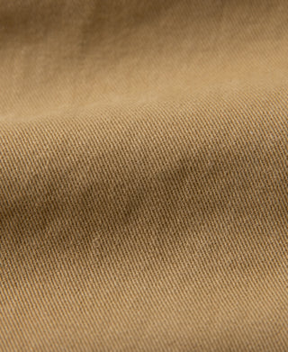 1930's IVY 스타일 더블 플리츠 치노 팬츠 - 옐로우