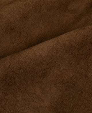 Sheepskin Suede Swing Top Jacket