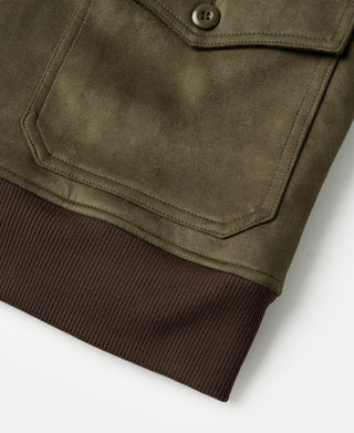 1920s Type A-1 Faux Suede Jacket