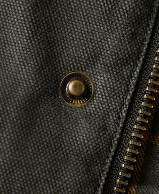 Ripstop Twill Field Jacket - Dark Green
