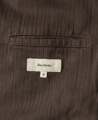 1930s Herringbone Relaxed Blazer