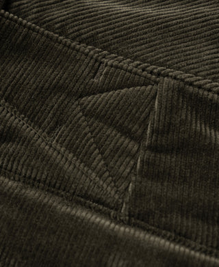 1920s Heavy Corduroy Farmer Work Trousers - Dark Green