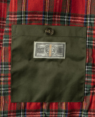 G9 Harrington Stand Collar Jacket - Olive