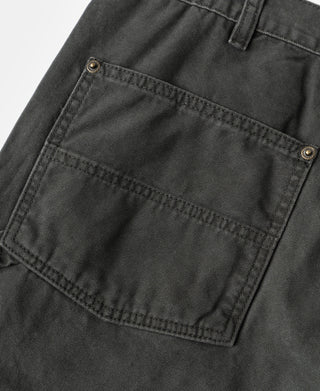 Canvas Double Knee Work Trousers - Dark Gray