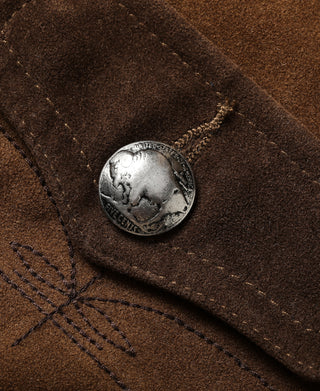 Classic Suede Western Hunting Vest