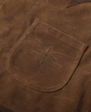 Classic Suede Western Hunting Vest