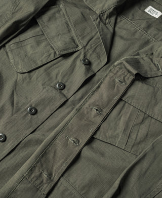 미 육군 제5모델 트로피컬 정글 피로 재킷