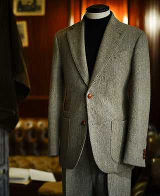1930년대 트위드 캐주얼 수트 재킷