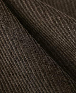 Bolero Embroidered Corduroy Western Shirt - Brown