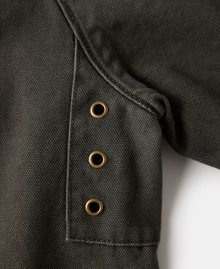 Ripstop Twill Field Jacket - Dark Green