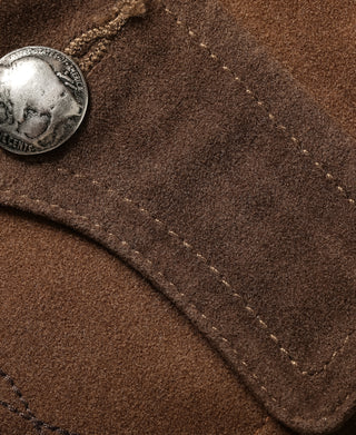 Classic Suede Western Hunting Vest