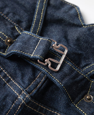 Simplified Relaxed Selvedge Denim Trousers