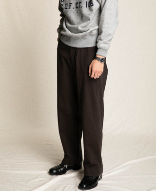 Lot 833 1950s Heavyweight Wide Military Trousers