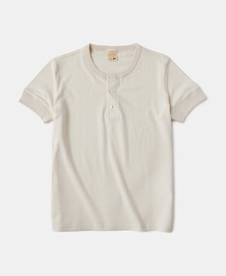 8.5 oz Organic Cotton Henley T-Shirt