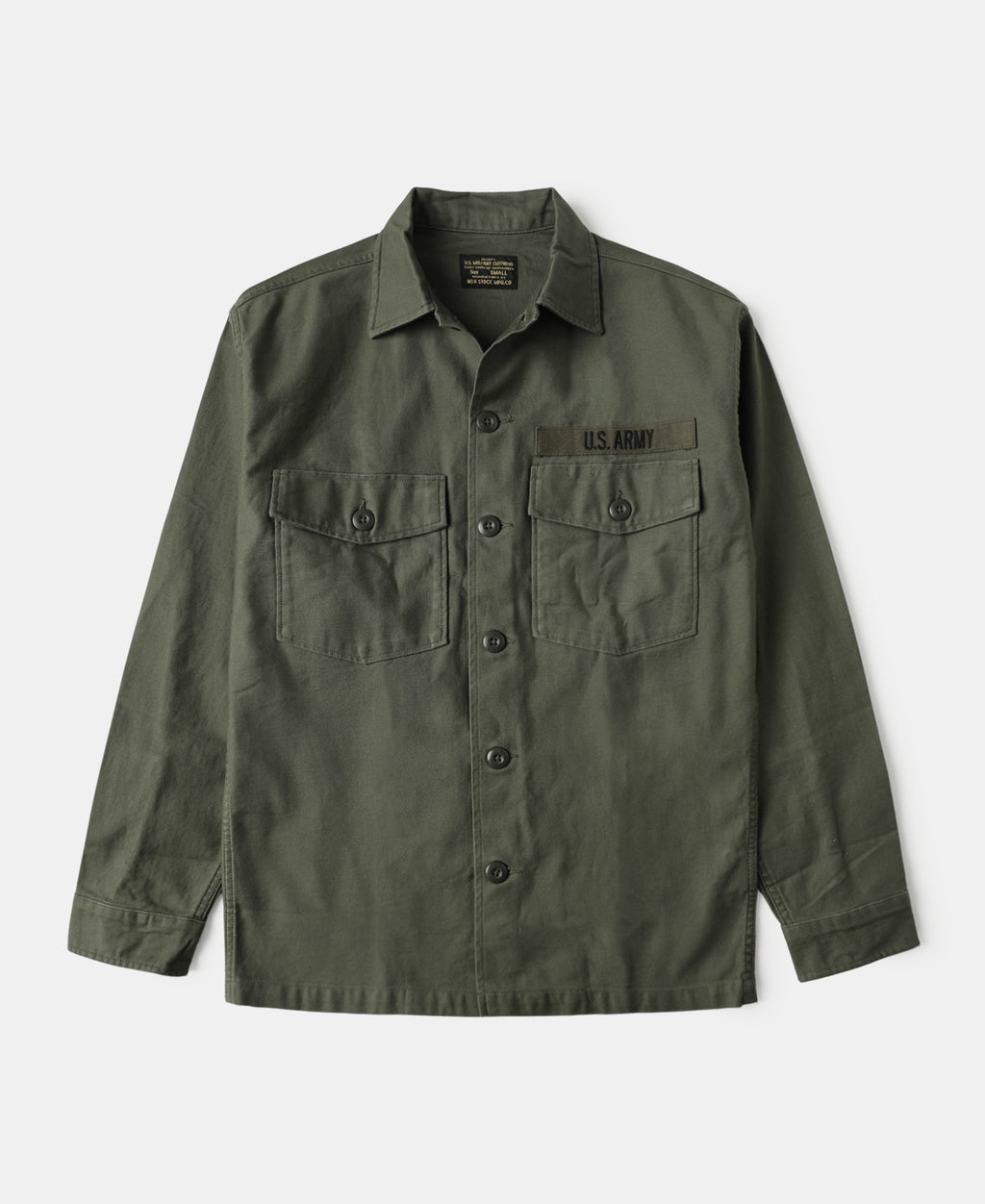 Vietnam War US Army OG107 Fatigue Utility Shirt Plain Olderbest vietnam-war-us-army-og107-fatigue-utility-shirt-plain-olderbest