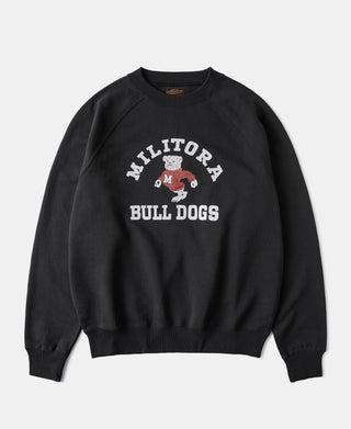 Lot 121 1950s College Athletic Sweatshirt - Black