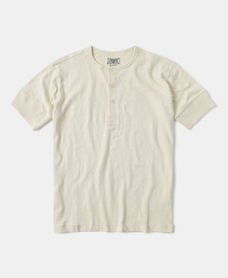1890s Slub Cotton Henley T-Shirt