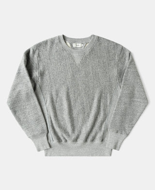 Heavyweight Double V-Gusset Tubular Sweatshirt - Heather Gray
