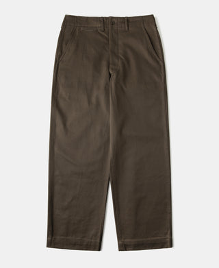 Lot 827 1940s USN Chino Trousers - Brown