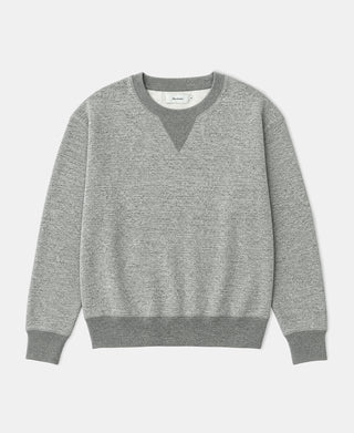 Heavyweight Double V-Gusset Tubular Sweatshirt - Heather Gray