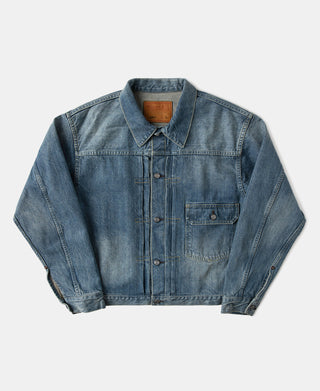 Lot 33806XX 12.5oz Selvedge Denim Jacket - Washed Blue