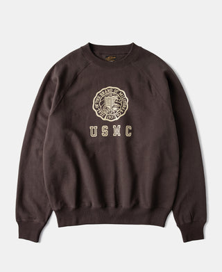 Lot 121 1950s College Athletic Sweatshirt - Brown