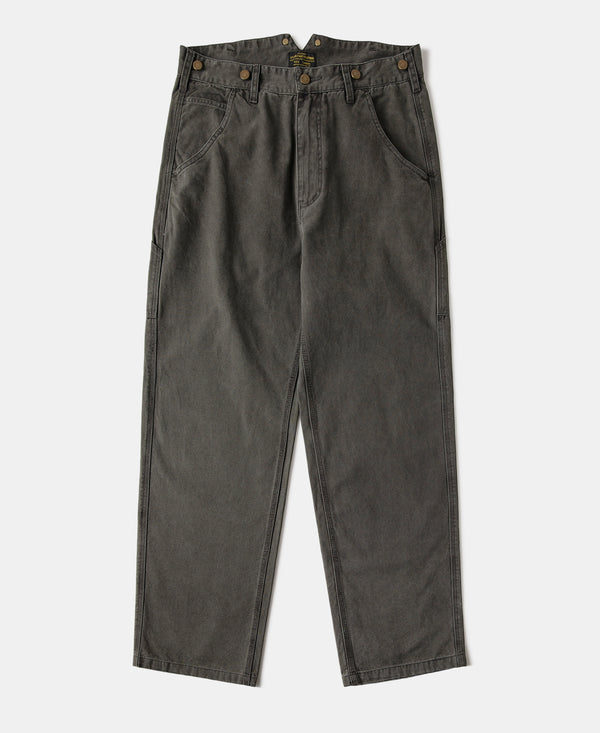 12 oz Canvas Railroad Work Pants - Grayish Green