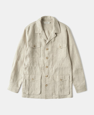 Classic Linen Safari Jacket