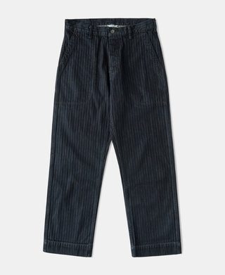 1920s Herringbone Denim Work Pants